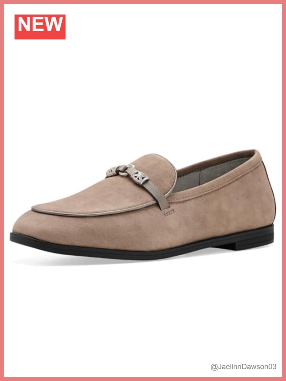 Women's Leather Loafer Flats Slip-On Comfort Arch Support